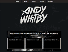 Tablet Screenshot of andywhitby.com